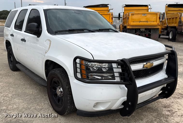 image for item ED5844 2013 Chevrolet Tahoe Police SUV