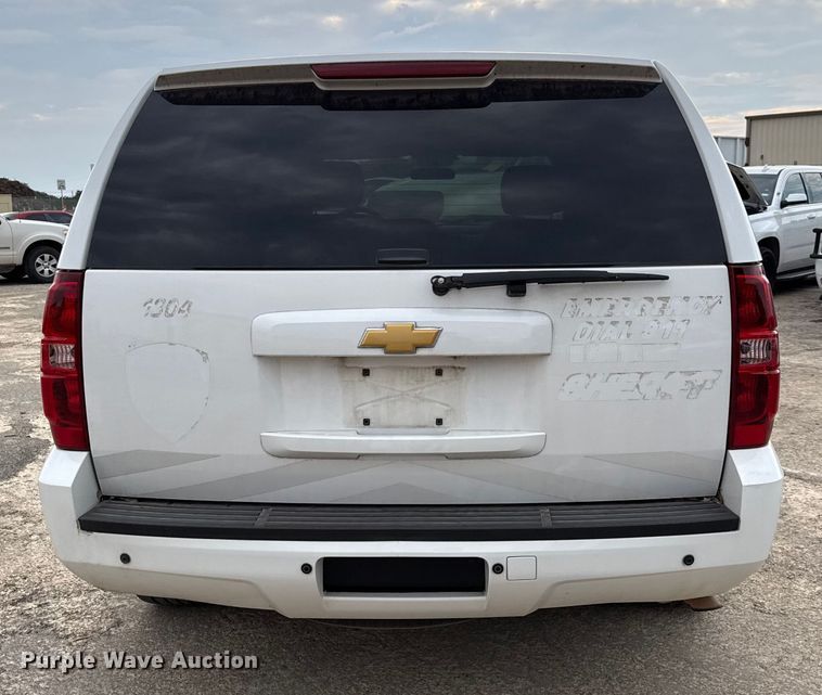 image for item ED5844 2013 Chevrolet Tahoe Police SUV