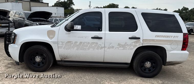 image for item ED5844 2013 Chevrolet Tahoe Police SUV