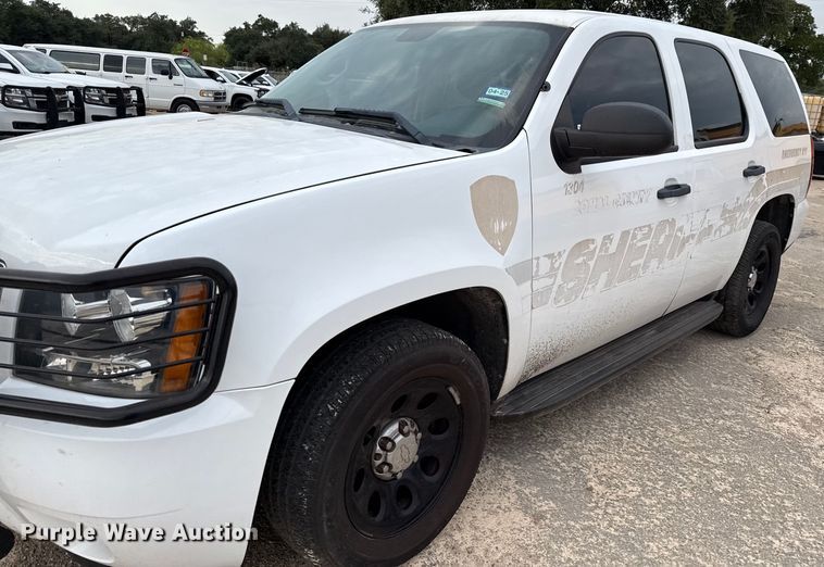 image for item ED5844 2013 Chevrolet Tahoe Police SUV