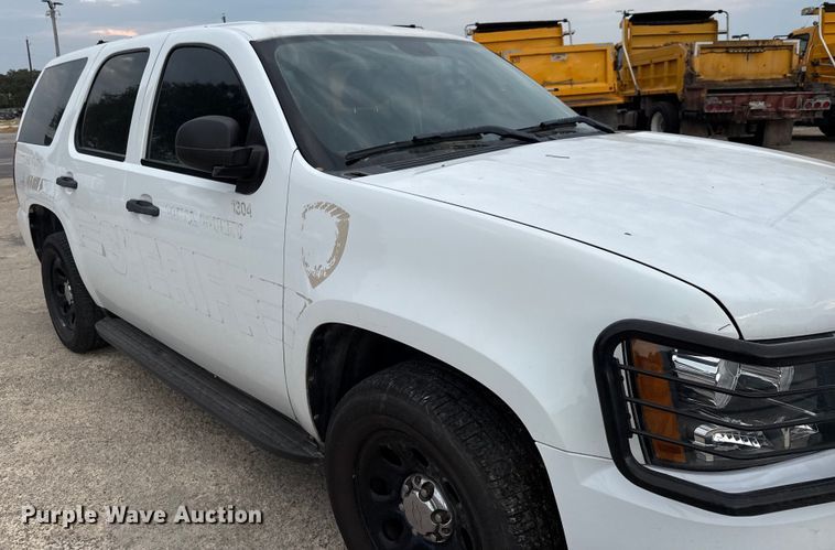 image for item ED5844 2013 Chevrolet Tahoe Police SUV