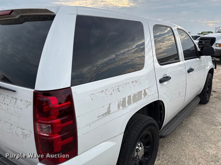 image for item ED5844 2013 Chevrolet Tahoe Police SUV
