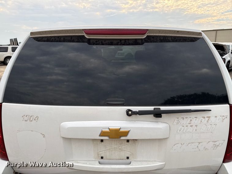 image for item ED5844 2013 Chevrolet Tahoe Police SUV