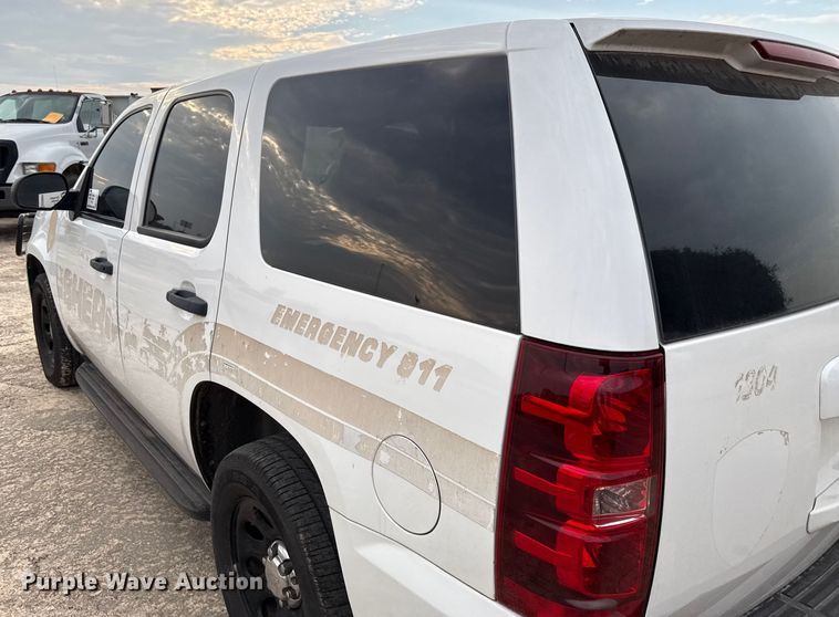 image for item ED5844 2013 Chevrolet Tahoe Police SUV
