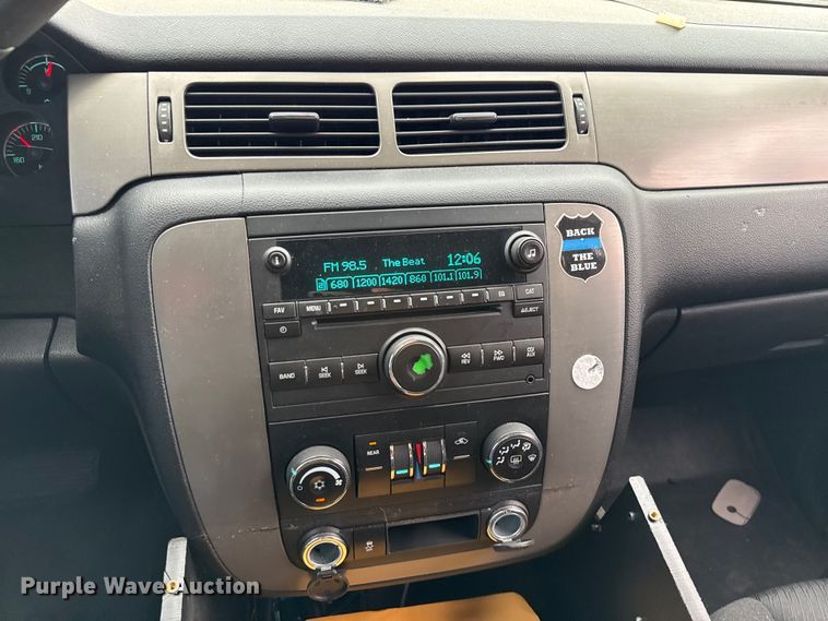 image for item ED5844 2013 Chevrolet Tahoe Police SUV