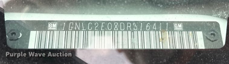 image for item ED5844 2013 Chevrolet Tahoe Police SUV