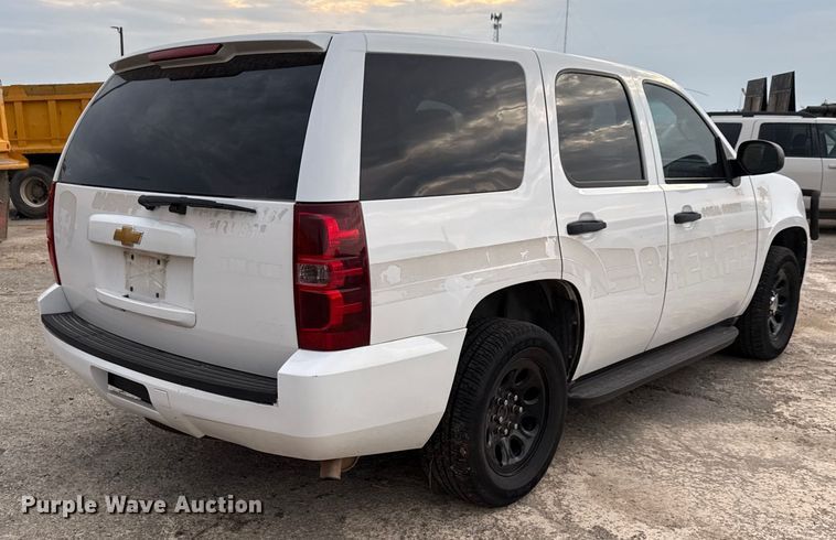 image for item ED5846 2014 Chevrolet Tahoe Police SUV