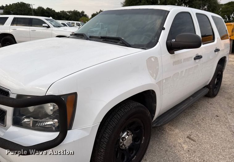 image for item ED5846 2014 Chevrolet Tahoe Police SUV