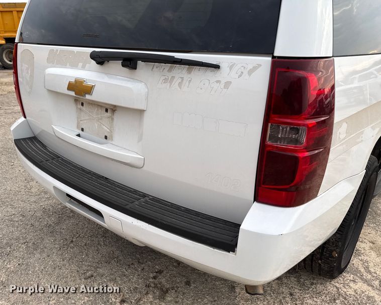 image for item ED5846 2014 Chevrolet Tahoe Police SUV
