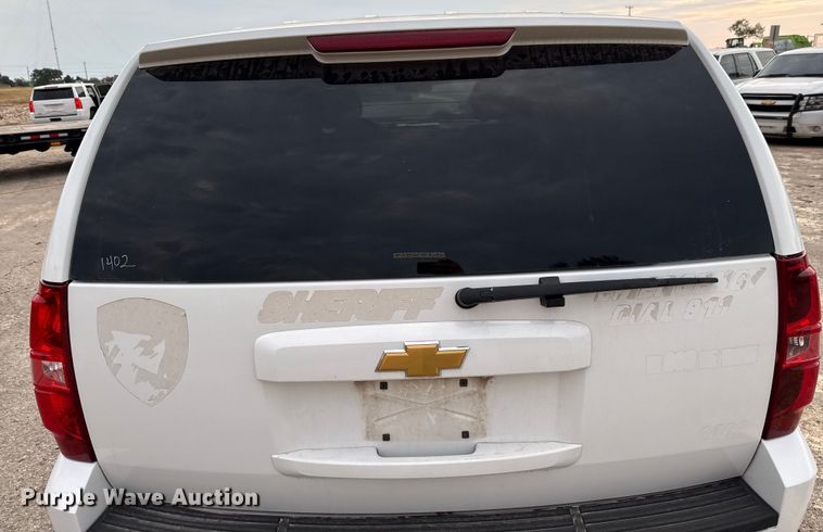 image for item ED5846 2014 Chevrolet Tahoe Police SUV