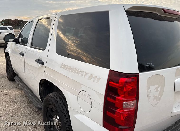 image for item ED5846 2014 Chevrolet Tahoe Police SUV