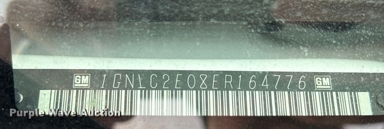 image for item ED5846 2014 Chevrolet Tahoe Police SUV