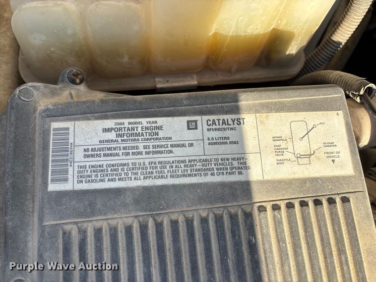 image for item EE4064 2004 Chevrolet Silverado 2500HD pickup truck