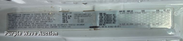 image for item EE4067 2001 Freightliner FL70 bucket truck