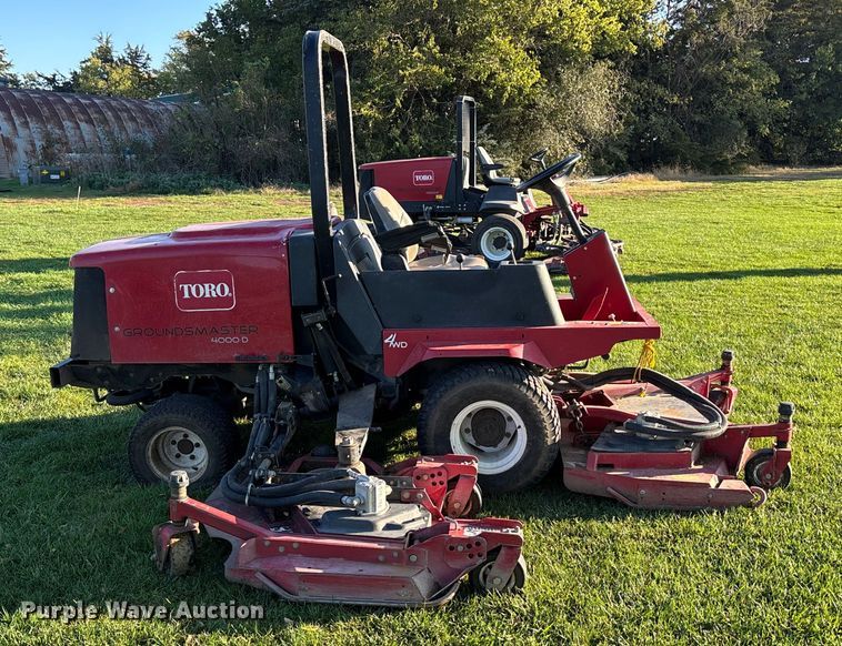 image for item EE4159 Toro 4000D GroundsMaster  lawn mower