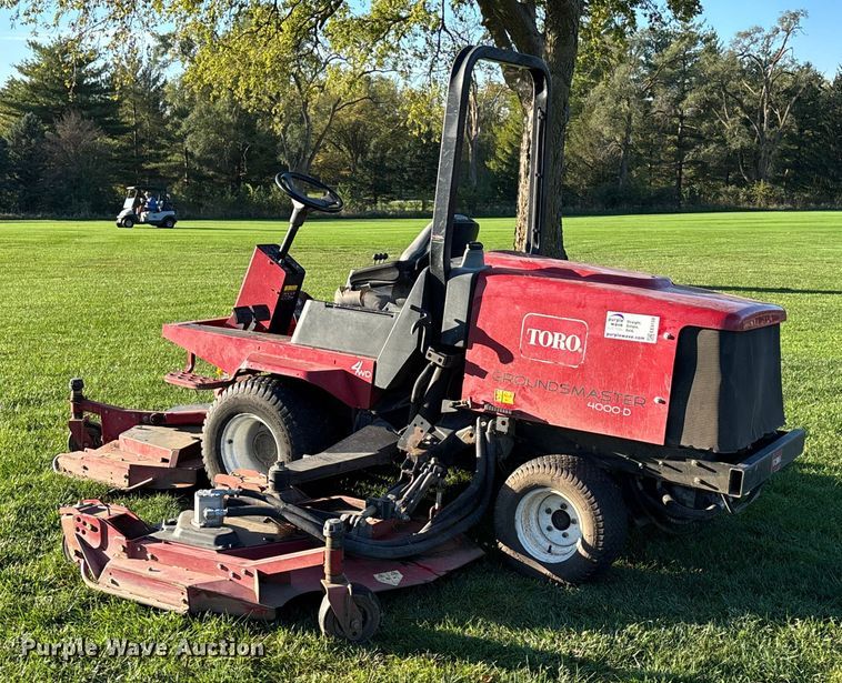 image for item EE4159 Toro 4000D GroundsMaster  lawn mower