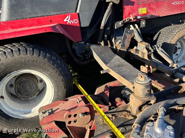 image for item EE4159 Toro 4000D GroundsMaster  lawn mower