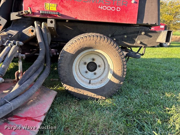 image for item EE4159 Toro 4000D GroundsMaster  lawn mower