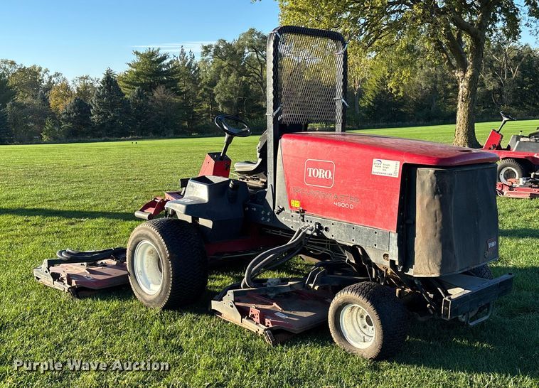 image for item EE4161 Toro 4500D GroundMaster lawn mower