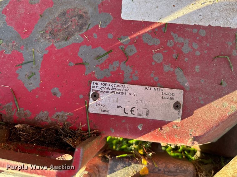 image for item EE4161 Toro 4500D GroundMaster lawn mower