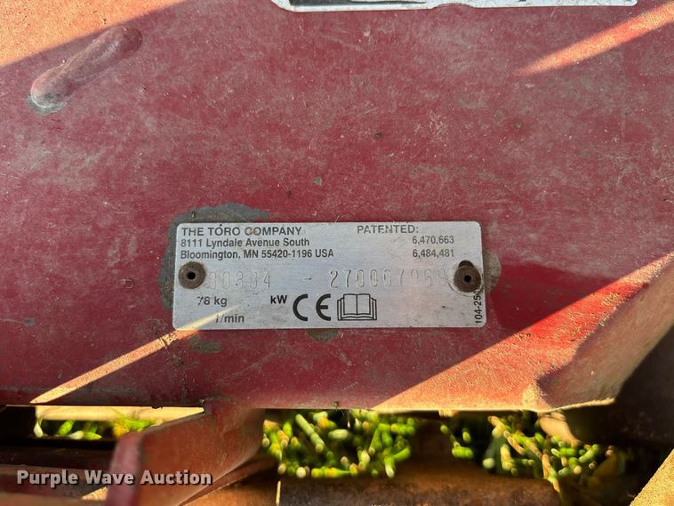 image for item EE4161 Toro 4500D GroundMaster lawn mower