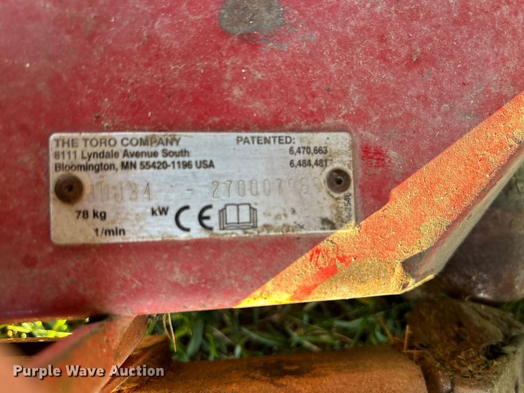 image for item EE4161 Toro 4500D GroundMaster lawn mower