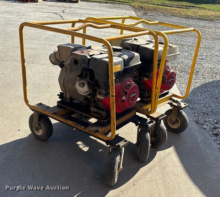 image for item EE4163 Wacker PT3 (2) Wacker PT3 water pumps