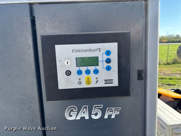 image for item EE4171 (2) 2009 Atlas Copco GA5FF air compressors