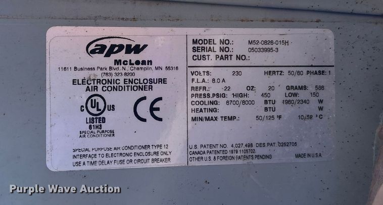 image for item EE4172 (15) air conditioning units