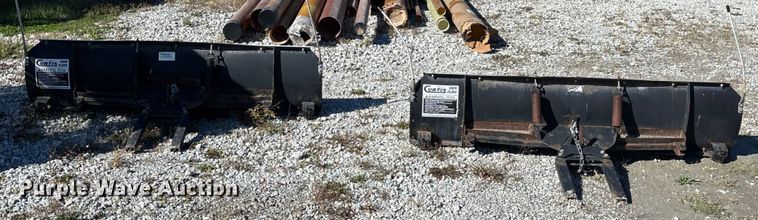 image for item EE4177 (2) Curtis ATV snow plows