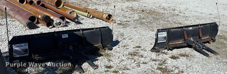 image for item EE4177 (2) Curtis ATV snow plows