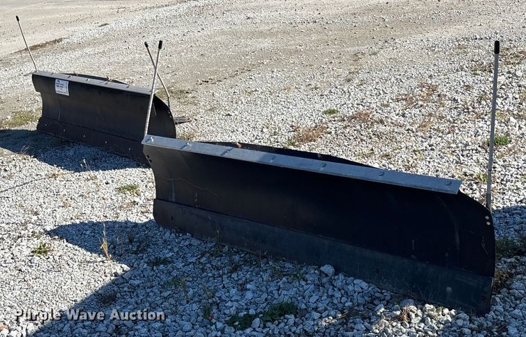 image for item EE4177 (2) Curtis ATV snow plows
