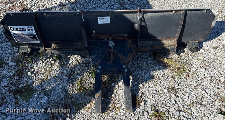 image for item EE4177 (2) Curtis ATV snow plows