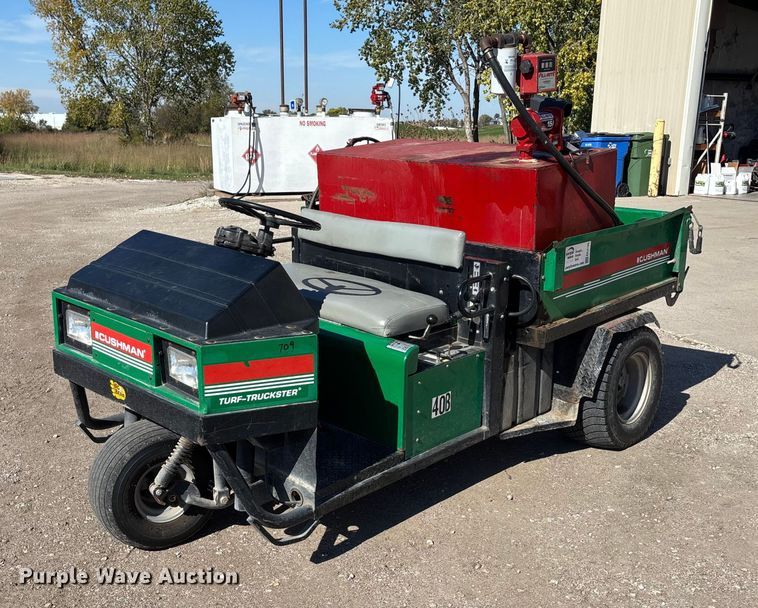 image for item EE4189 1996 Cushman 3W Turf UTV utility vehicle