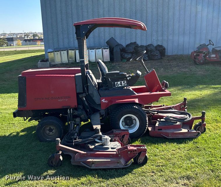 image for item EE4192 Toro GroundsMaster 4000D lawn mower