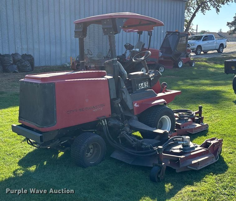 image for item EE4192 Toro GroundsMaster 4000D lawn mower