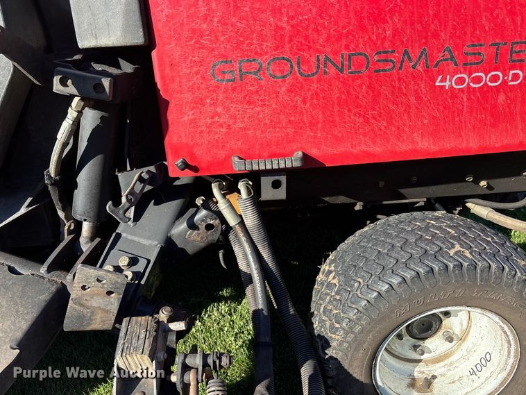 image for item EE4192 Toro GroundsMaster 4000D lawn mower