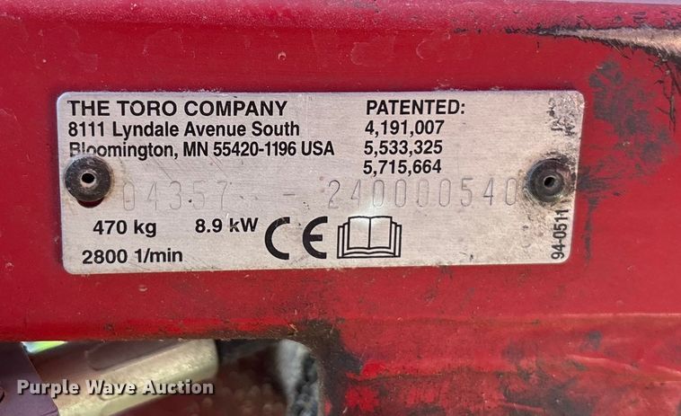 image for item EE4194 Toro GreensMaster 3150 reel mower