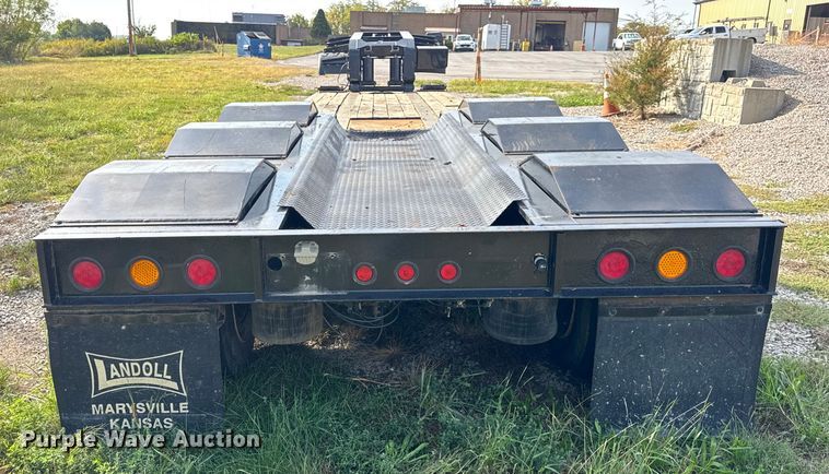 image for item EF2188 2007 Landoll lowboy equipment trailer