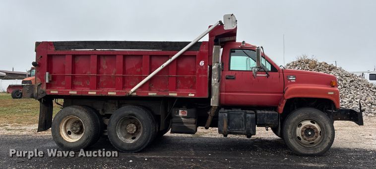 image for item EJ7684 1997 Chevrolet C7500 dump truck