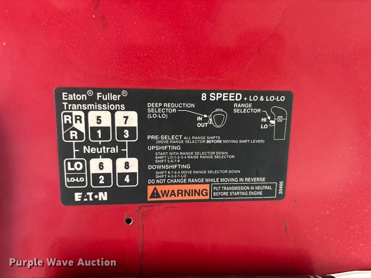 image for item EJ7684 1997 Chevrolet C7500 dump truck