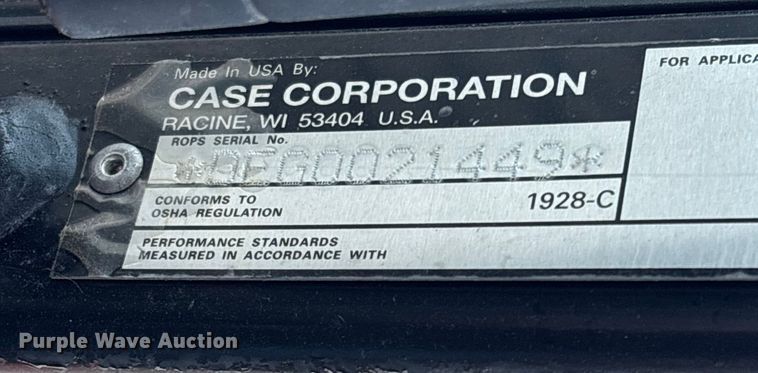 image for item EJ7693 Case-IH MX100 tractor