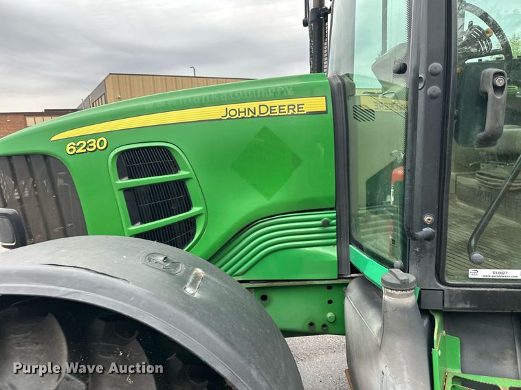 image for item EL0027 2009 John Deere 6230 MFWD tractor