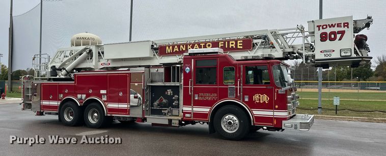 image for item EL0031 2005 Pierce Dash aerial platform fire truck