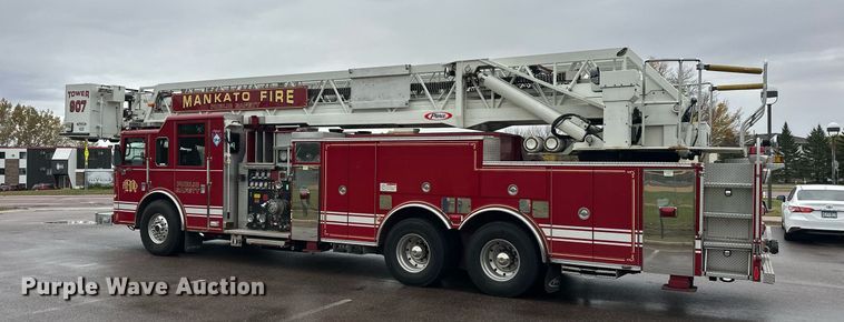 image for item EL0031 2005 Pierce Dash aerial platform fire truck