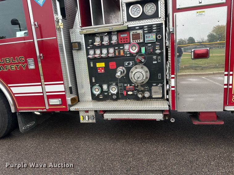 image for item EL0031 2005 Pierce Dash aerial platform fire truck