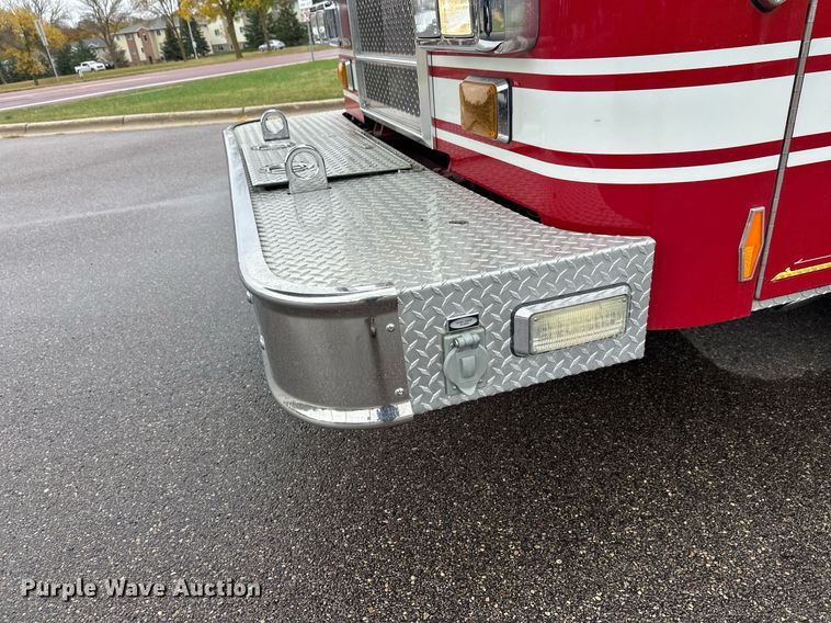 image for item EL0031 2005 Pierce Dash aerial platform fire truck