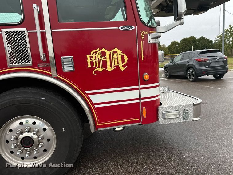 image for item EL0031 2005 Pierce Dash aerial platform fire truck