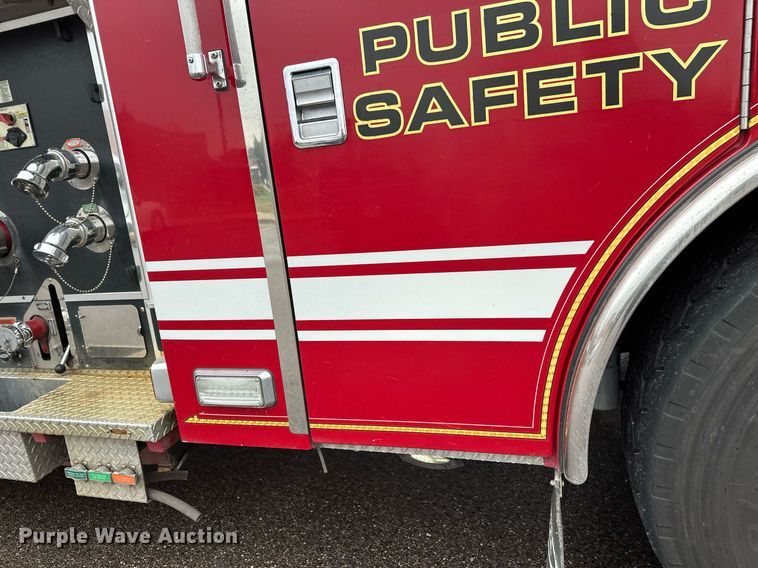 image for item EL0031 2005 Pierce Dash aerial platform fire truck