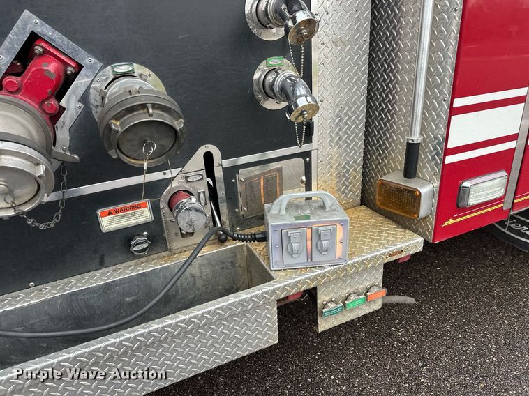 image for item EL0031 2005 Pierce Dash aerial platform fire truck